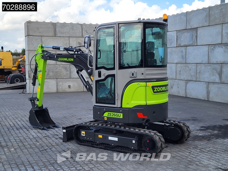Zoomlion ZE26 GU FACTORY WARRANTY - A/C - CE CERTIFIED - Mini excavator: Foto 3 Zoomlion ZE26 GU FACTORY WARRANTY - A/C - CE CERTIFIED - Mini excavator: Foto 3