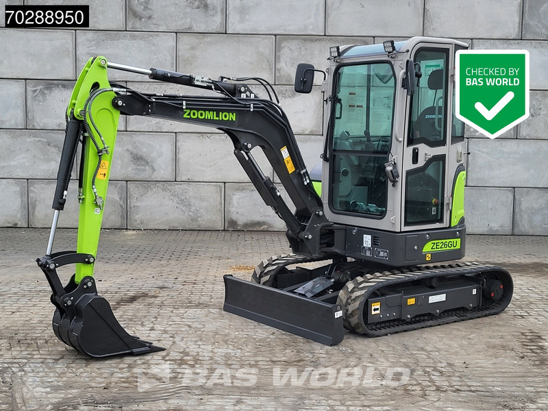 Zoomlion ZE26 GU FACTORY WARRANTY - CE CERTIFIED - Mini excavator: Foto 1 Zoomlion ZE26 GU FACTORY WARRANTY - CE CERTIFIED - Mini excavator: Foto 1