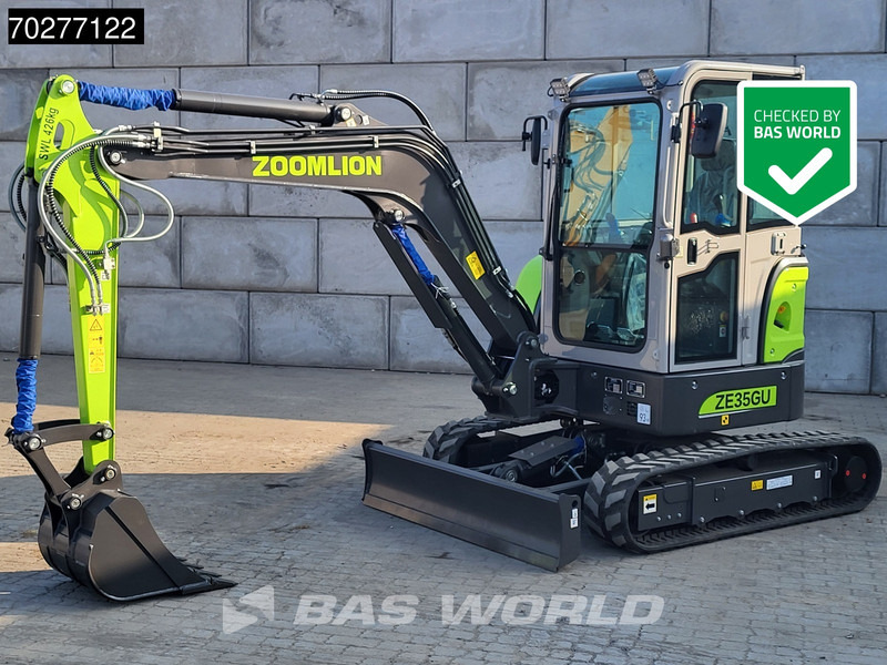 Zoomlion ZE35 GU FACTORY WARRANTY – A/C - CE CERTIFIED - Mini excavator: Foto 1 Zoomlion ZE35 GU FACTORY WARRANTY – A/C - CE CERTIFIED - Mini excavator: Foto 1