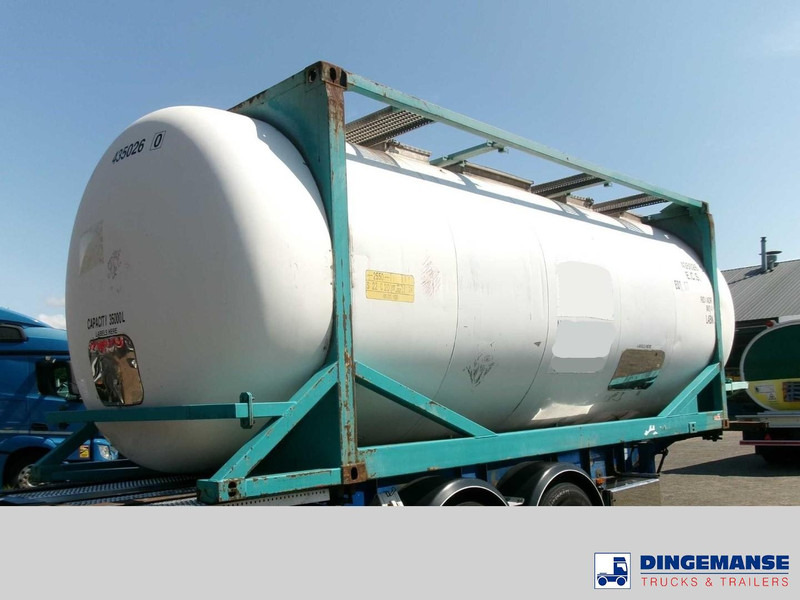 BSLT Chemical tank container inox L4BN / 20 ft / 35 m3 / IMO 4 - Rezervor de stocare: Foto 3 BSLT Chemical tank container inox L4BN / 20 ft / 35 m3 / IMO 4 - Rezervor de stocare: Foto 3