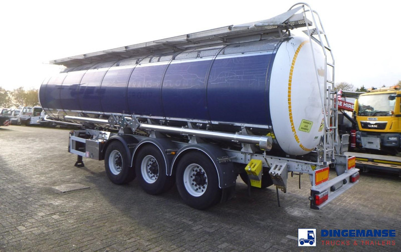 Burg Chemical tank inox L4BH 30 m3 / 1 comp - Semiremorcă cisternă: Foto 3 Burg Chemical tank inox L4BH 30 m3 / 1 comp - Semiremorcă cisternă: Foto 3
