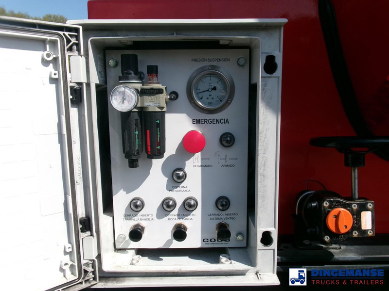 Semiremorcă cisternă COBO Bitumen tank inox 34 m3 / 1 comp: Foto 11