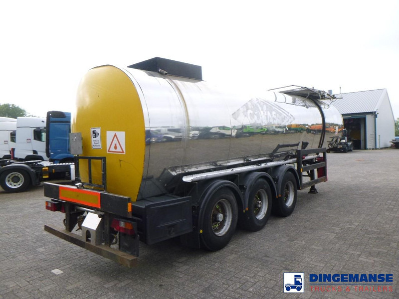 Crane Fruehauf Bitumen tank inox 28 m3 / 1 comp - Semiremorcă cisternă: Foto 4 Crane Fruehauf Bitumen tank inox 28 m3 / 1 comp - Semiremorcă cisternă: Foto 4