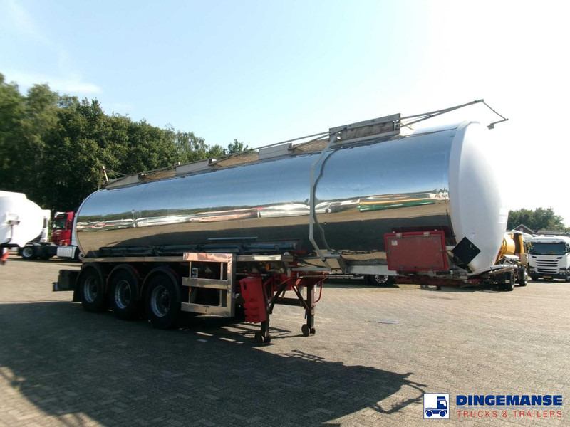 Crane Fruehauf Chemical ACID tank inox 30 m3 / 1 comp - Semiremorcă cisternă: Foto 2 Crane Fruehauf Chemical ACID tank inox 30 m3 / 1 comp - Semiremorcă cisternă: Foto 2