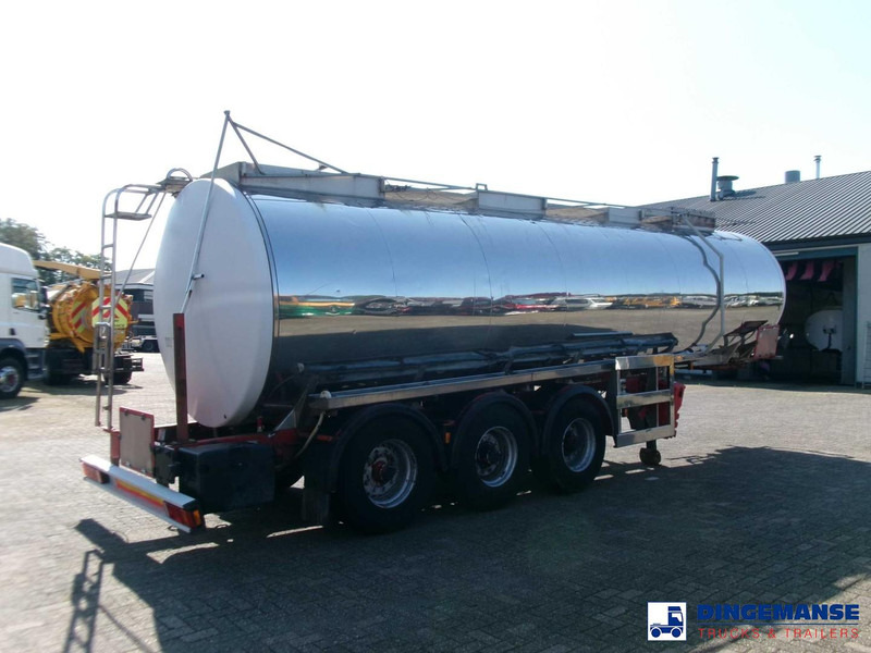 Crane Fruehauf Chemical ACID tank inox 30 m3 / 1 comp - Semiremorcă cisternă: Foto 4 Crane Fruehauf Chemical ACID tank inox 30 m3 / 1 comp - Semiremorcă cisternă: Foto 4