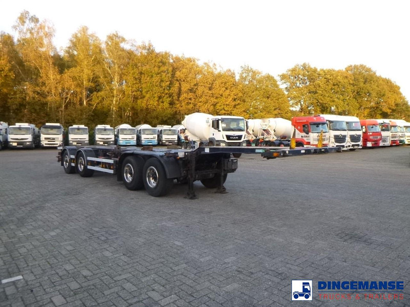D-Tec 4-axle container combi trailer (2 + 2 axles) - Semiremorcă transport containere/ Swap body: Foto 2 D-Tec 4-axle container combi trailer (2 + 2 axles) - Semiremorcă transport containere/ Swap body: Foto 2