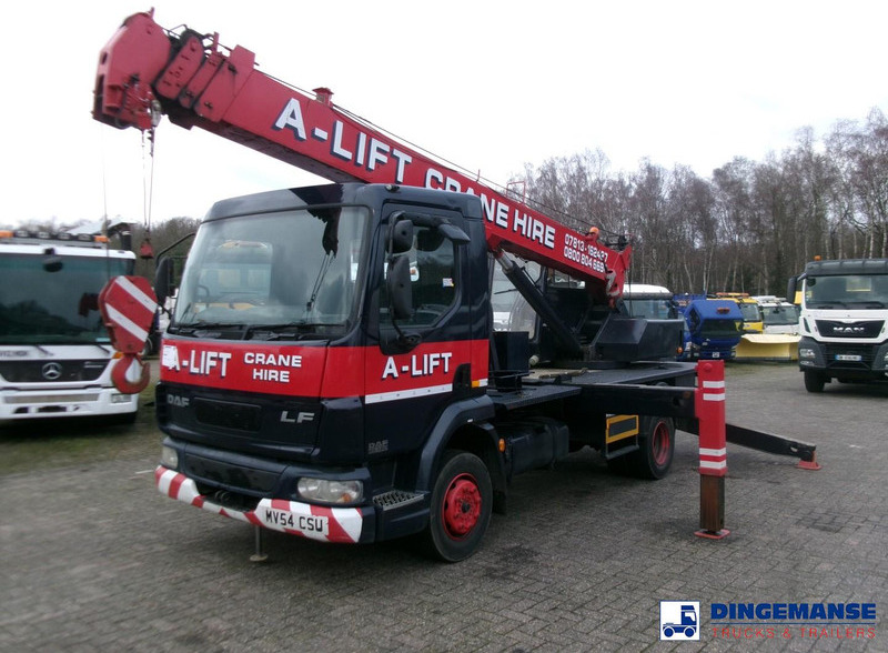 DAF LF 45.150 RHD Tadano TS-75 M crane 8 t - Camion cu macara: Foto 1 DAF LF 45.150 RHD Tadano TS-75 M crane 8 t - Camion cu macara: Foto 1