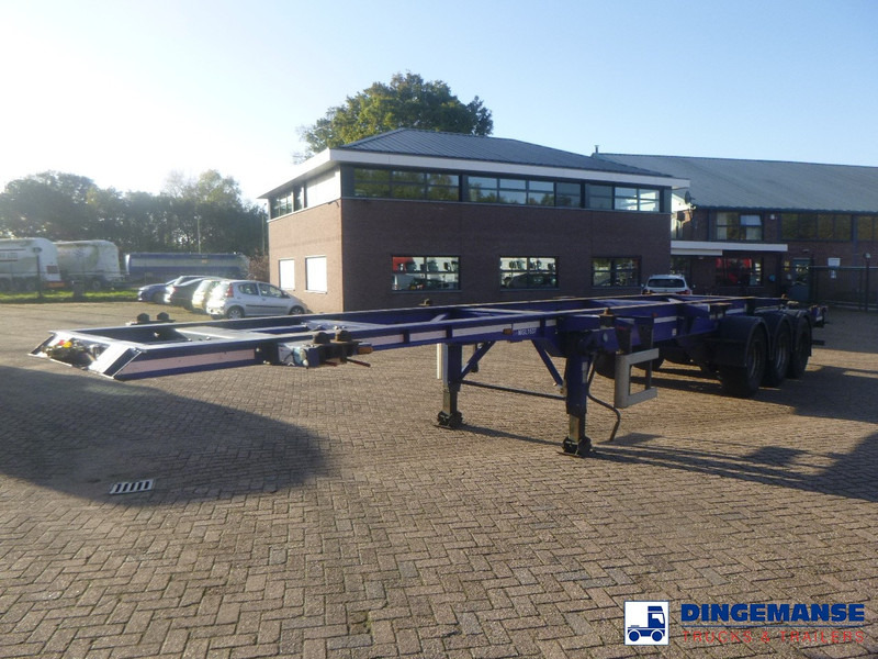 Camion transport containere/ Swap body Dennison 3-axle container trailer 20-30-40-45 ft: Foto 1