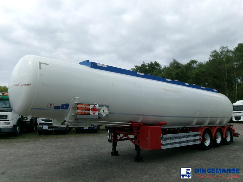Feldbinder Fuel tank alu 44.6 m3 + pump - Semiremorcă cisternă: Foto 1 Feldbinder Fuel tank alu 44.6 m3 + pump - Semiremorcă cisternă: Foto 1