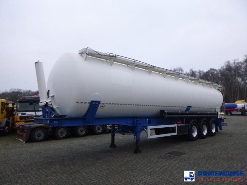Feldbinder Powder tank alu 63 m3 (tipping) - Semiremorcă cisternă: Foto 1 Feldbinder Powder tank alu 63 m3 (tipping) - Semiremorcă cisternă: Foto 1