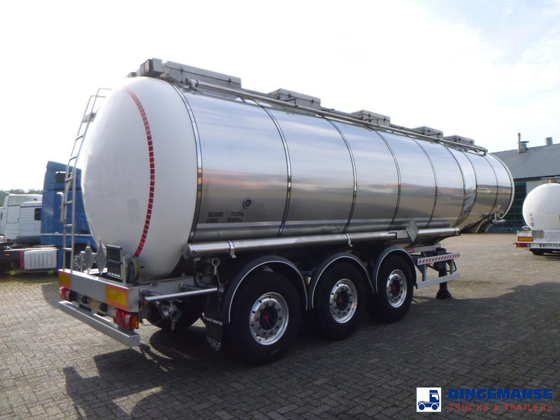 Fluid Chemical tank inox 37.5 m3 / 1 comp ADR 28-10-2025 - Semiremorcă cisternă: Foto 3 Fluid Chemical tank inox 37.5 m3 / 1 comp ADR 28-10-2025 - Semiremorcă cisternă: Foto 3