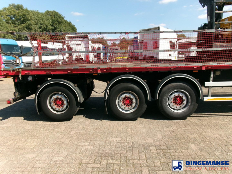 Fruehauf 3-axle platform trailer + Atlas 3008 crane - Semiremorcă platformă: Foto 4 Fruehauf 3-axle platform trailer + Atlas 3008 crane - Semiremorcă platformă: Foto 4