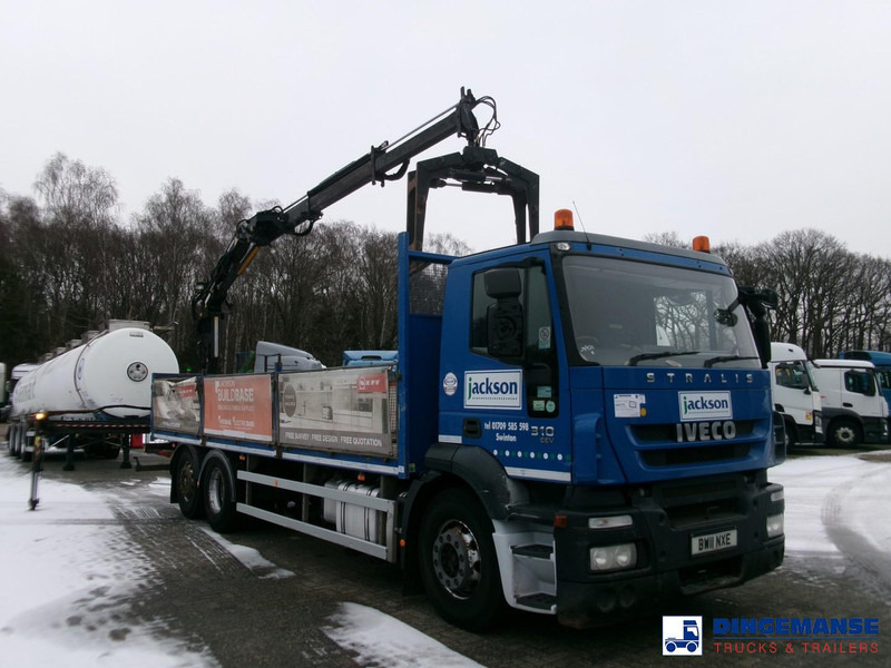 Iveco Stralis 310 EEV 6x2 RHD + Atlas 120.2E - Camion cu macara: Foto 2 Iveco Stralis 310 EEV 6x2 RHD + Atlas 120.2E - Camion cu macara: Foto 2