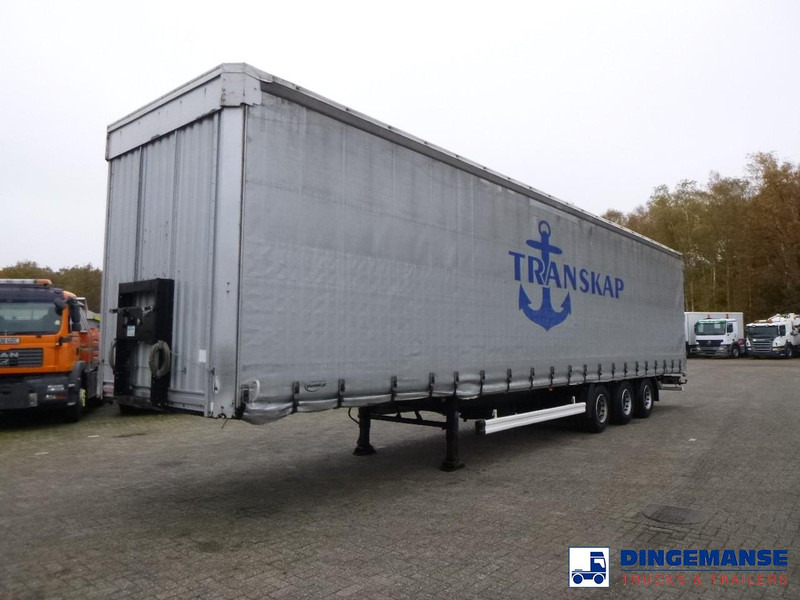 Kässbohrer Curtain side Mega trailer 98.5 m3 - Semiremorcă prelată: Foto 1 Kässbohrer Curtain side Mega trailer 98.5 m3 - Semiremorcă prelată: Foto 1