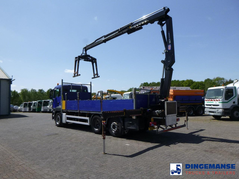 MAN TGS 26.360 6X2 RHD + HMF 1420-K2 + grapple - Camion cu macara: Foto 3 MAN TGS 26.360 6X2 RHD + HMF 1420-K2 + grapple - Camion cu macara: Foto 3