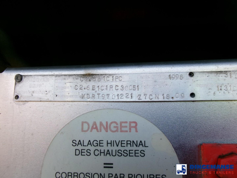 Semiremorcă cisternă Magyar Bitumen tank inox 31 m3 / 1 comp + ADR: Foto 20 Semiremorcă cisternă Magyar Bitumen tank inox 31 m3 / 1 comp + ADR: Foto 20