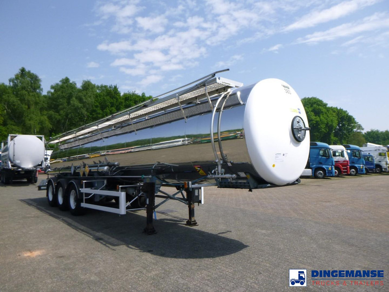 Magyar Chemical tank inox L4BH 22.2 m3 / 1 comp - Semiremorcă cisternă: Foto 2 Magyar Chemical tank inox L4BH 22.2 m3 / 1 comp - Semiremorcă cisternă: Foto 2