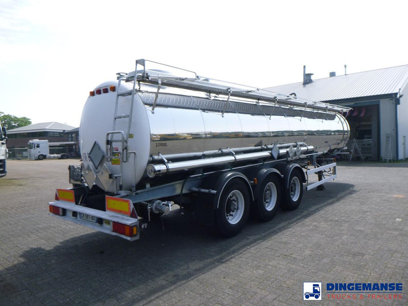 Magyar Chemical tank inox L4BH 22.2 m3 / 1 comp - Semiremorcă cisternă: Foto 4 Magyar Chemical tank inox L4BH 22.2 m3 / 1 comp - Semiremorcă cisternă: Foto 4