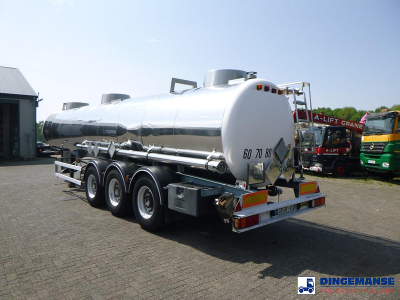 Magyar Chemical tank inox L4BH 22.2 m3 / 1 comp - Semiremorcă cisternă: Foto 3 Magyar Chemical tank inox L4BH 22.2 m3 / 1 comp - Semiremorcă cisternă: Foto 3