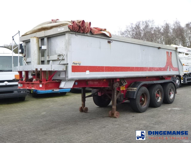 Meierling Tipper trailer alu 21 m3 + tarpaulin - Semiremorcă basculantă: Foto 1 Meierling Tipper trailer alu 21 m3 + tarpaulin - Semiremorcă basculantă: Foto 1