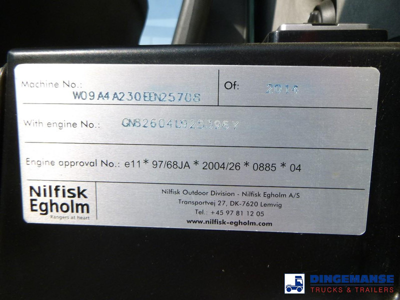 Măturătoare stradală Nilfisk City Ranger CR3500 sweeper: Foto 18 Măturătoare stradală Nilfisk City Ranger CR3500 sweeper: Foto 18