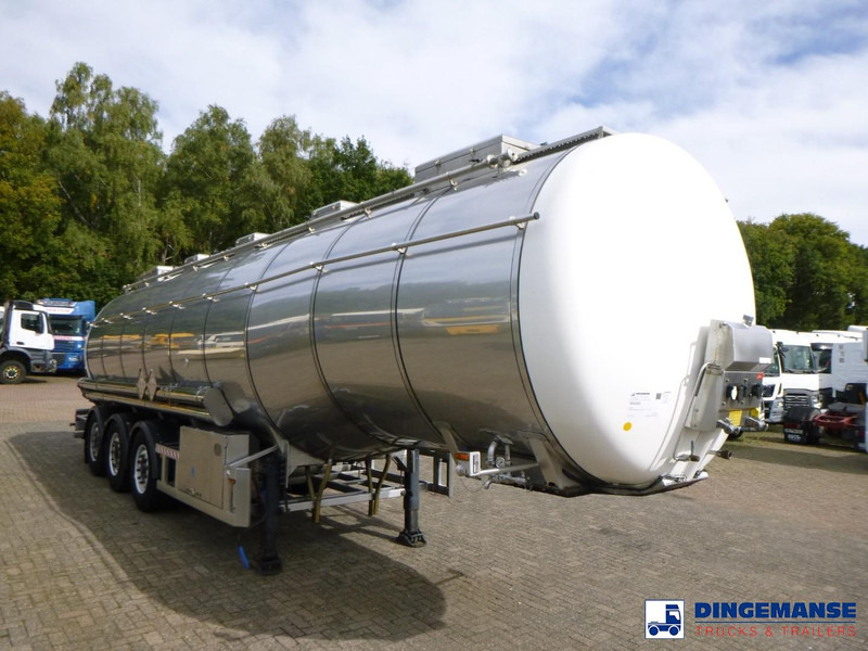 Parcisa Chemical tank inox L4BH 37.5 / 1 comp - Semiremorcă cisternă: Foto 2 Parcisa Chemical tank inox L4BH 37.5 / 1 comp - Semiremorcă cisternă: Foto 2