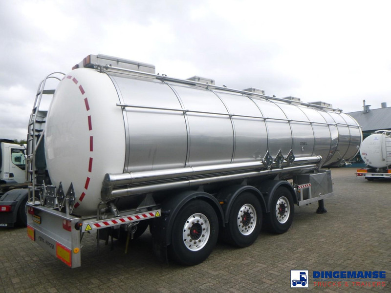 Parcisa Chemical tank inox L4BH 37.5 m3 / 1 comp - Semiremorcă cisternă: Foto 4 Parcisa Chemical tank inox L4BH 37.5 m3 / 1 comp - Semiremorcă cisternă: Foto 4