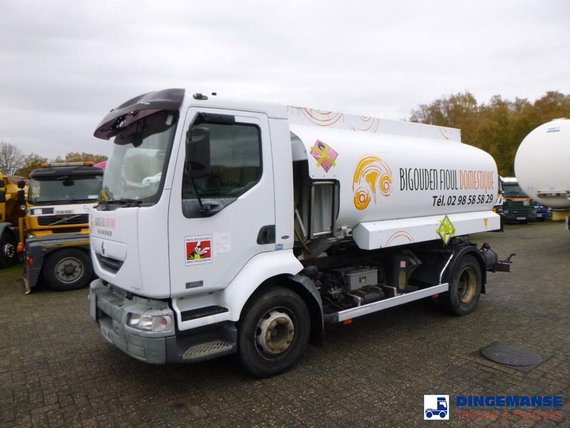 Renault Midlum 220 dci 4x2 fuel tank 10.5 m3 / 4 comp - Camion cisternă: Foto 1 Renault Midlum 220 dci 4x2 fuel tank 10.5 m3 / 4 comp - Camion cisternă: Foto 1