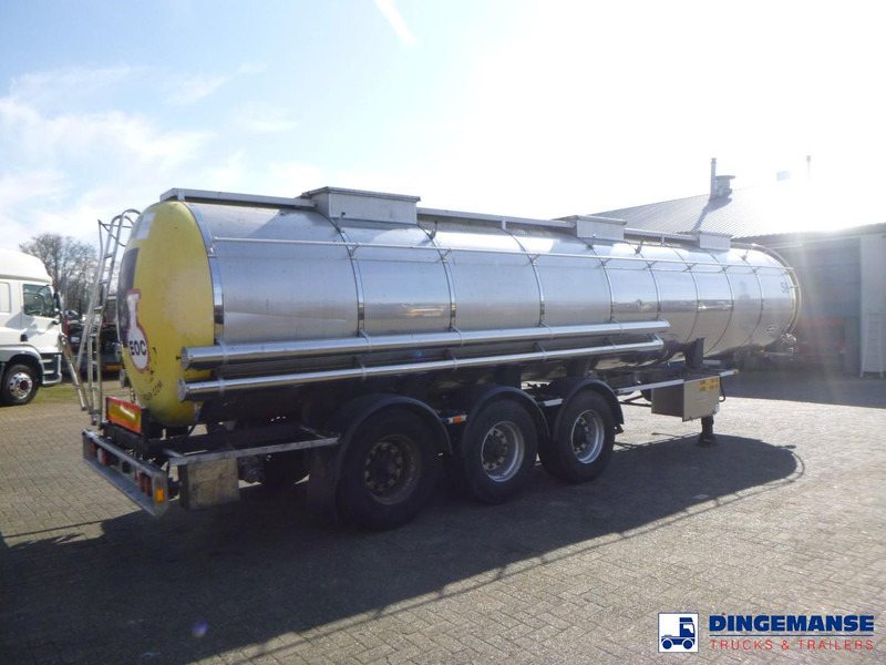 Van Hool Chemical tank inox 24 m3 / 1 comp - Semiremorcă cisternă: Foto 4 Van Hool Chemical tank inox 24 m3 / 1 comp - Semiremorcă cisternă: Foto 4