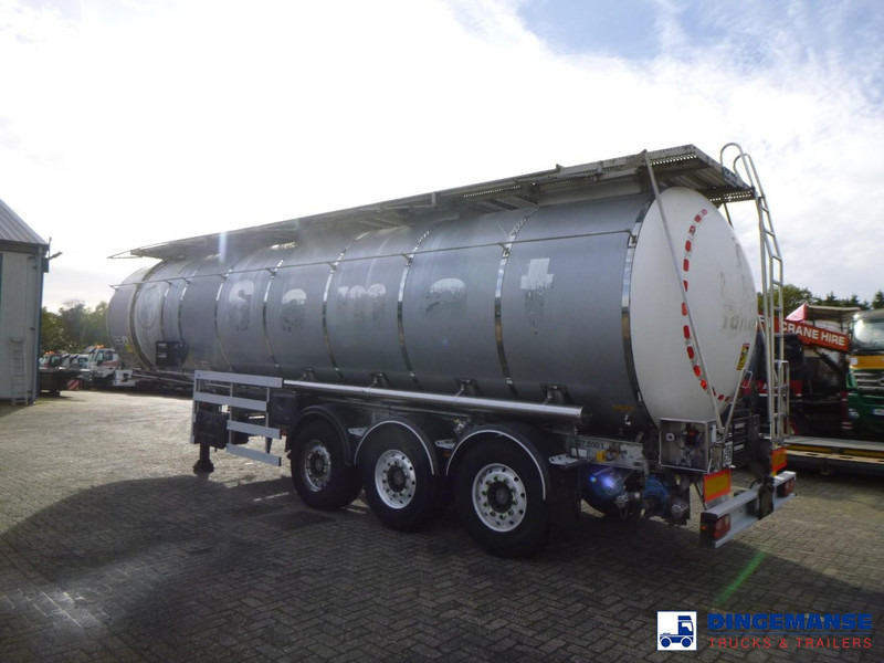 Van Hool Chemical tank inox L4BH 37.5 m3 / 1 comp - Semiremorcă cisternă: Foto 3 Van Hool Chemical tank inox L4BH 37.5 m3 / 1 comp - Semiremorcă cisternă: Foto 3