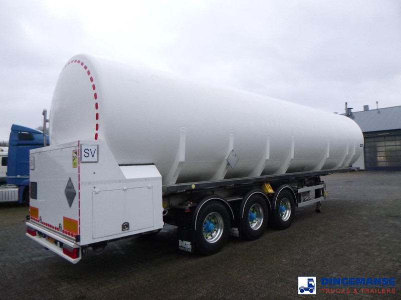 Van Hool Cryogenic tank inox 58.6 m3 / 1 comp / R10,4BN (methane/argon/nitrogen) - Semiremorcă cisternă: Foto 4 Van Hool Cryogenic tank inox 58.6 m3 / 1 comp / R10,4BN (methane/argon/nitrogen) - Semiremorcă cisternă: Foto 4