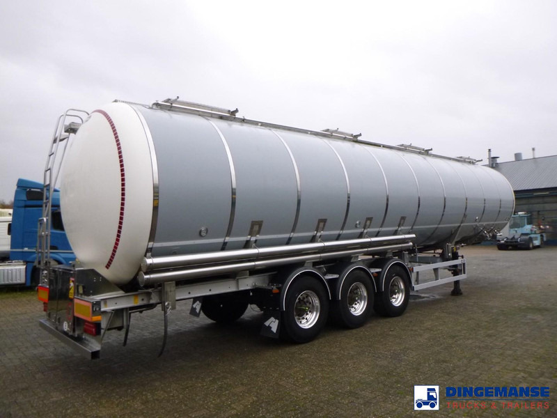 Van Hool Food tank inox 62 m3 / 3 comp - Semiremorcă cisternă: Foto 4 Van Hool Food tank inox 62 m3 / 3 comp - Semiremorcă cisternă: Foto 4