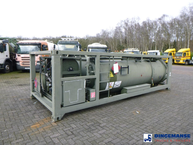 WEW (Westerwälder Eisenwerk) Fuel (kerosene, diesel) tank container 20 ft. inox 10 m3 / 1 comp + pump - Rezervor de stocare: Foto 1 WEW (Westerwälder Eisenwerk) Fuel (kerosene, diesel) tank container 20 ft. inox 10 m3 / 1 comp + pump - Rezervor de stocare: Foto 1