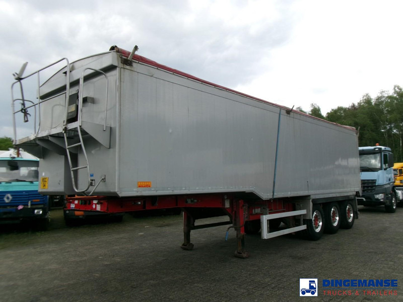 WILCOX Tipper trailer alu 52 m3 + tarpaulin - Semiremorcă basculantă: Foto 1 WILCOX Tipper trailer alu 52 m3 + tarpaulin - Semiremorcă basculantă: Foto 1