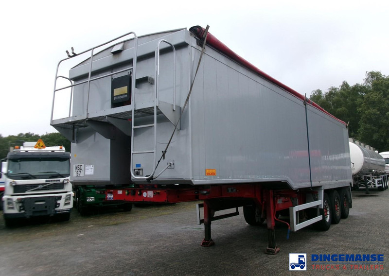 WILCOX Tipper trailer alu 55 m3 + tarpaulin - Semiremorcă basculantă: Foto 1 WILCOX Tipper trailer alu 55 m3 + tarpaulin - Semiremorcă basculantă: Foto 1