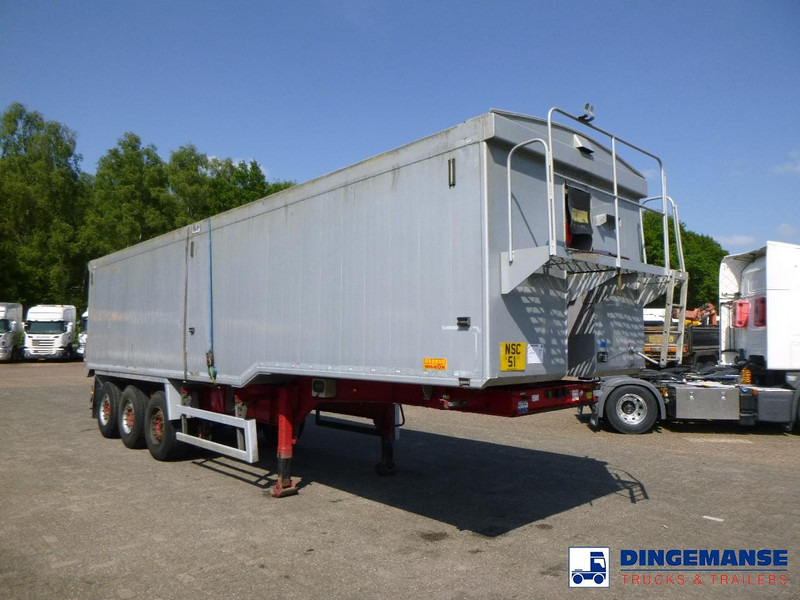 WILCOX Tipper trailer alu 55 m3 + tarpaulin - Semiremorcă basculantă: Foto 2 WILCOX Tipper trailer alu 55 m3 + tarpaulin - Semiremorcă basculantă: Foto 2