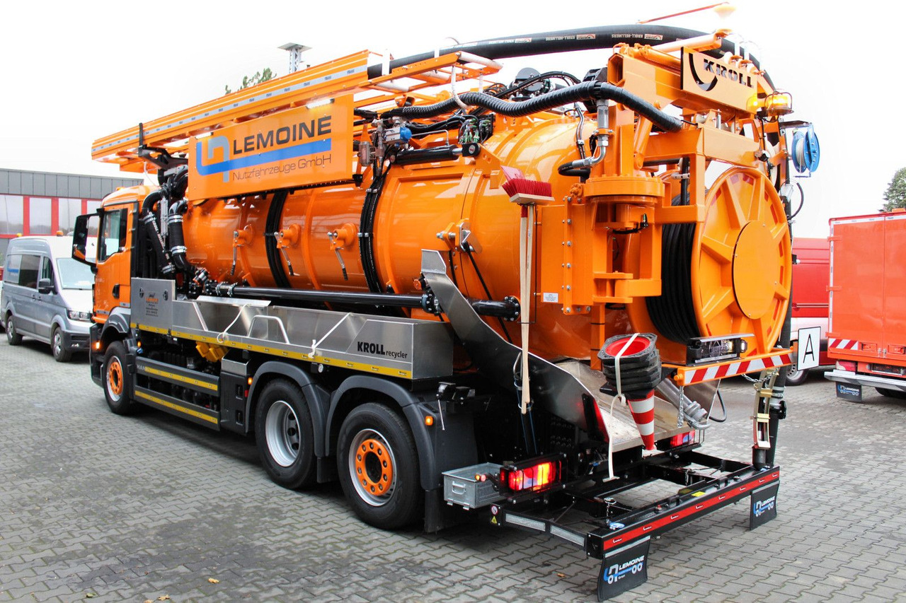 MAN TGS 26.480 6x2 Kroll 13m³ WRG Wasserrückgewinner - Maşină pentru vidanjări: Foto 4 MAN TGS 26.480 6x2 Kroll 13m³ WRG Wasserrückgewinner - Maşină pentru vidanjări: Foto 4