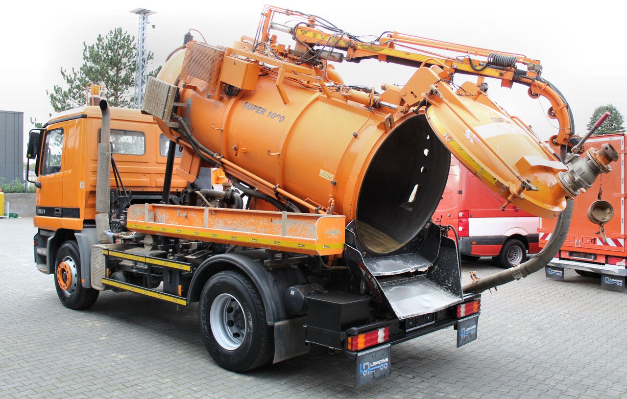 Mercedes-Benz Actros 1831 4x2 Hellmers 6,5m³ V2A INOX Kipper - Maşină pentru vidanjări: Foto 3 Mercedes-Benz Actros 1831 4x2 Hellmers 6,5m³ V2A INOX Kipper - Maşină pentru vidanjări: Foto 3