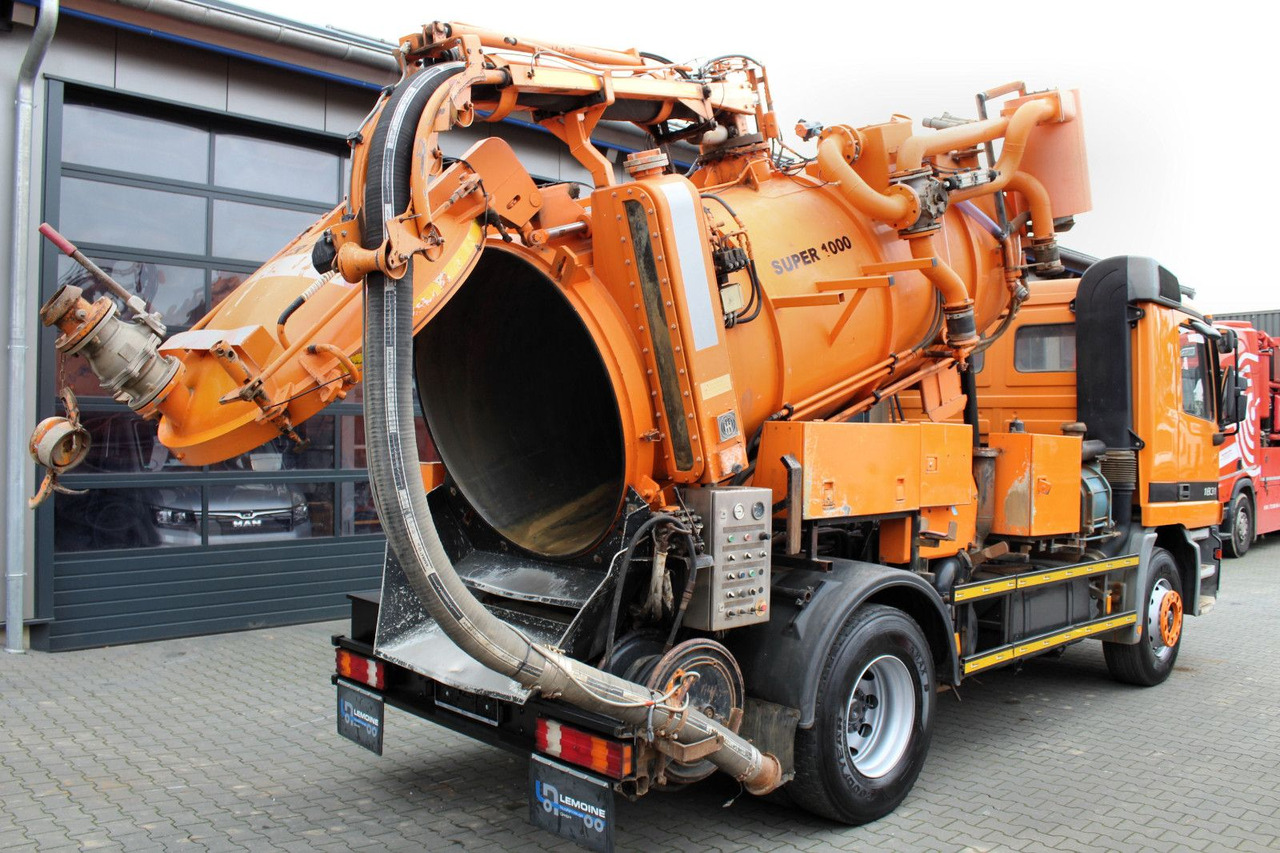 Mercedes-Benz Actros 1831 4x2 Hellmers 6,5m³ V2A INOX Kipper - Maşină pentru vidanjări: Foto 4 Mercedes-Benz Actros 1831 4x2 Hellmers 6,5m³ V2A INOX Kipper - Maşină pentru vidanjări: Foto 4