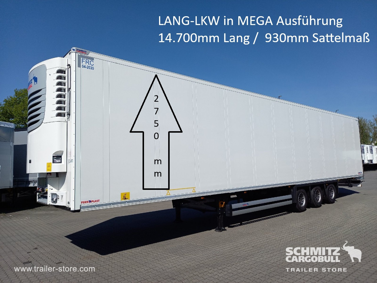 SCHMITZ Auflieger Tiefkühler Mega - Semiremorcă izoterma: Foto 1 SCHMITZ Auflieger Tiefkühler Mega - Semiremorcă izoterma: Foto 1