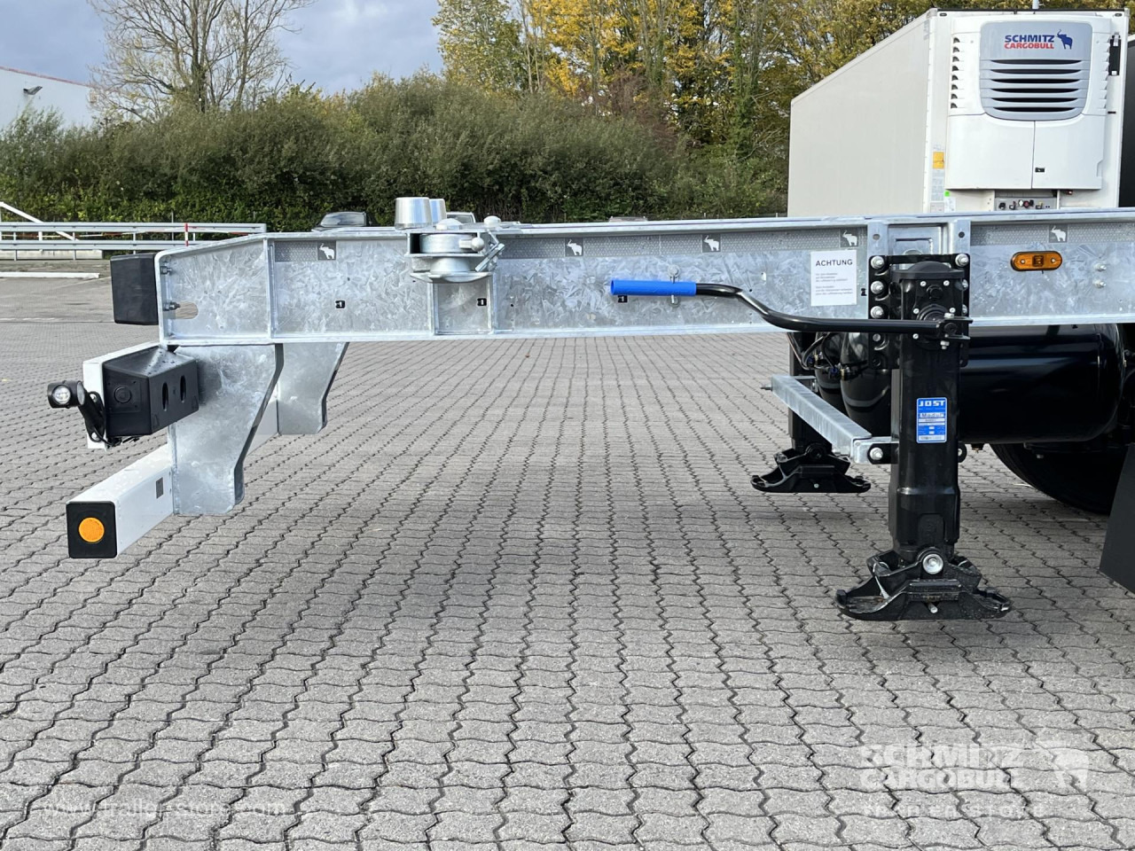 SCHMITZ Zentralachsanhänger Wechselfahrgestell - Remorcă transport containere/ Swap body: Foto 2 SCHMITZ Zentralachsanhänger Wechselfahrgestell - Remorcă transport containere/ Swap body: Foto 2