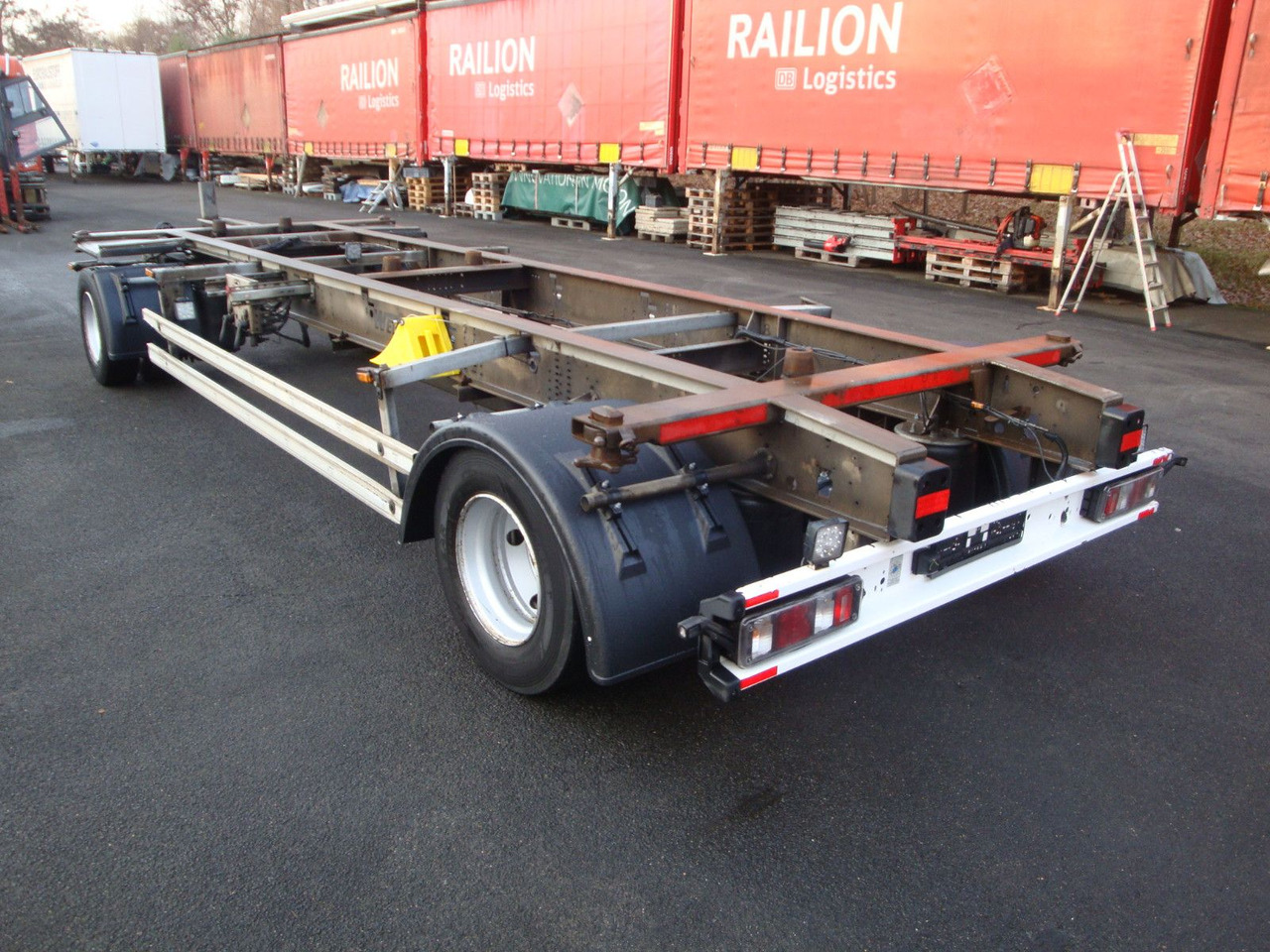 Web-Trailer ANH 18 Drehschemel Jumbo verzinkt für C7,82 WBs - Remorcă transport containere/ Swap body: Foto 2 Web-Trailer ANH 18 Drehschemel Jumbo verzinkt für C7,82 WBs - Remorcă transport containere/ Swap body: Foto 2