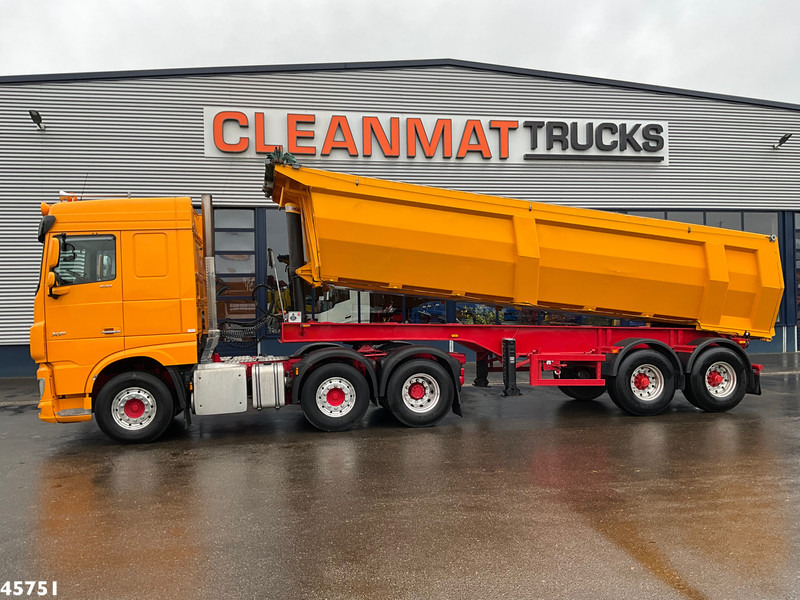 DAF FTG XF 530 6x2 Euro 6 ZF Intarder Kiphydrauliek + OVA 2-assige kipoplegger 32m³ - Cap tractor: Foto 1 DAF FTG XF 530 6x2 Euro 6 ZF Intarder Kiphydrauliek + OVA 2-assige kipoplegger 32m³ - Cap tractor: Foto 1