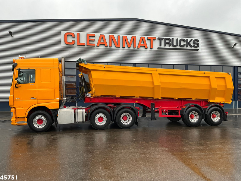 DAF FTG XF 530 6x2 Euro 6 ZF Intarder Kiphydrauliek + OVA 2-assige kipoplegger 32m³ - Cap tractor: Foto 2 DAF FTG XF 530 6x2 Euro 6 ZF Intarder Kiphydrauliek + OVA 2-assige kipoplegger 32m³ - Cap tractor: Foto 2