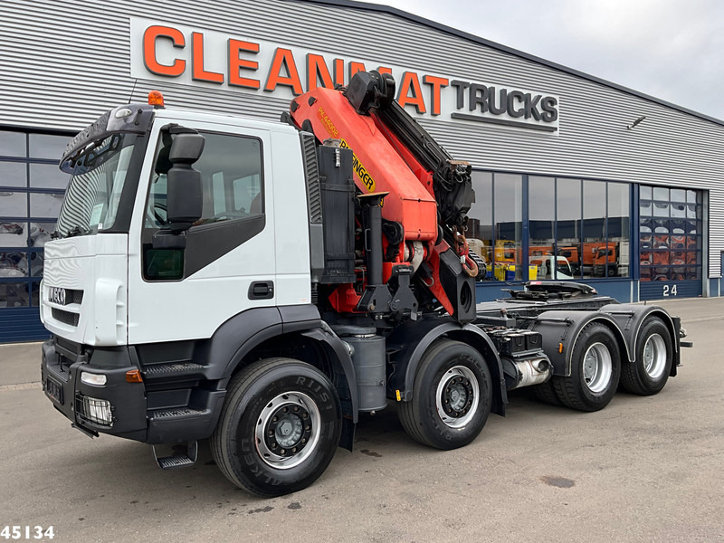 Iveco Stralis AD410T44 8x4 Palfinger 44 Tonmeter laadkraan + Fly-Jib Just 222.398 km! - Cap tractor: Foto 2 Iveco Stralis AD410T44 8x4 Palfinger 44 Tonmeter laadkraan + Fly-Jib Just 222.398 km! - Cap tractor: Foto 2
