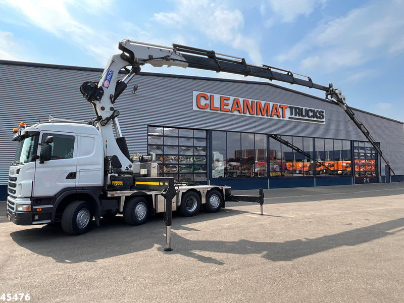 Scania G 480 HMF 85 Tonmeter laadkraan + Fly-Jib - Cap tractor: Foto 1 Scania G 480 HMF 85 Tonmeter laadkraan + Fly-Jib - Cap tractor: Foto 1