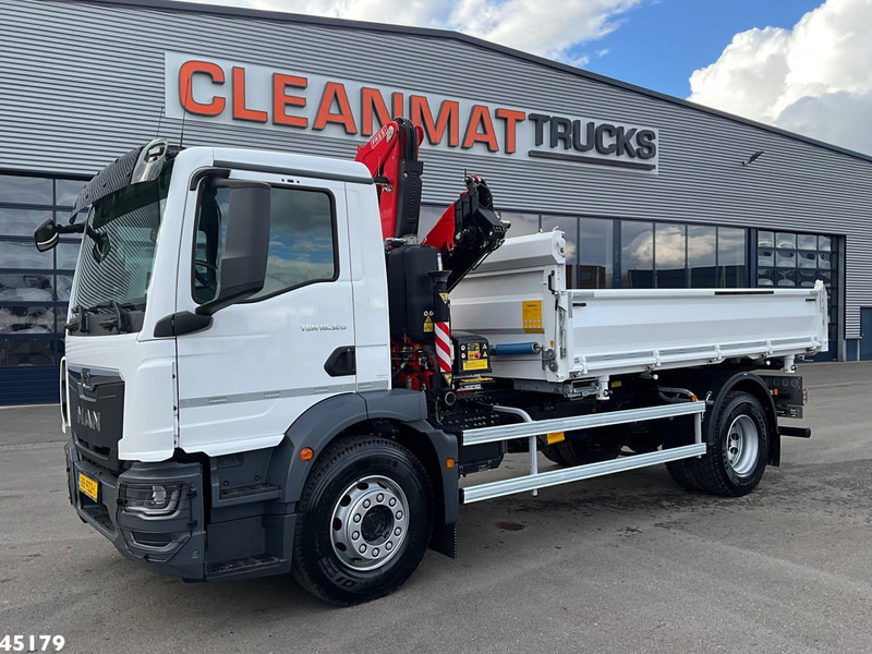 MAN TGM 18.320 Euro 6 Fassi 13 Tonmeter laadkraan NEW AND UNUSED! - Camion basculantă, Camion cu macara: Foto 3 MAN TGM 18.320 Euro 6 Fassi 13 Tonmeter laadkraan NEW AND UNUSED! - Camion basculantă, Camion cu macara: Foto 3