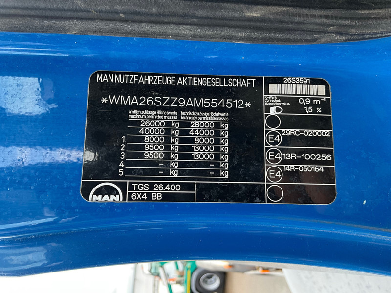 Camion cu cârlig MAN TGS 26.400 6x4 Manual Full Steel Just 327.817 km!: Foto 20 Camion cu cârlig MAN TGS 26.400 6x4 Manual Full Steel Just 327.817 km!: Foto 20