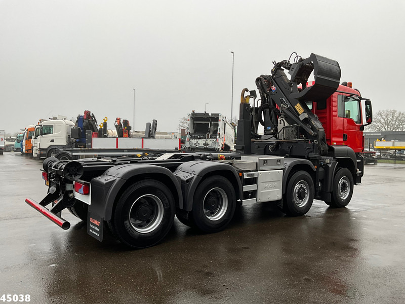 MAN TGS 35.400 8x4 Euro 6 HMF 16 Tonmeter Z-kraan - Camion cu cârlig, Camion cu macara: Foto 4 MAN TGS 35.400 8x4 Euro 6 HMF 16 Tonmeter Z-kraan - Camion cu cârlig, Camion cu macara: Foto 4