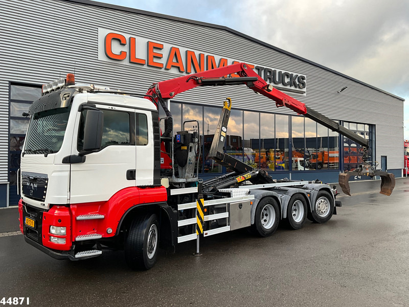 MAN TGS 35.440 8x4 HMF 16 Tonmeter Z-kraan - Camion cu cârlig: Foto 1 MAN TGS 35.440 8x4 HMF 16 Tonmeter Z-kraan - Camion cu cârlig: Foto 1